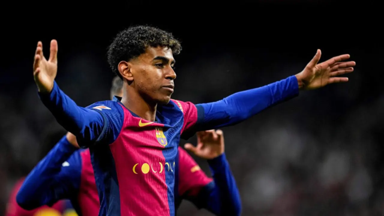 La joven estrella del FC Barcelona, Lamine Yamal. / x