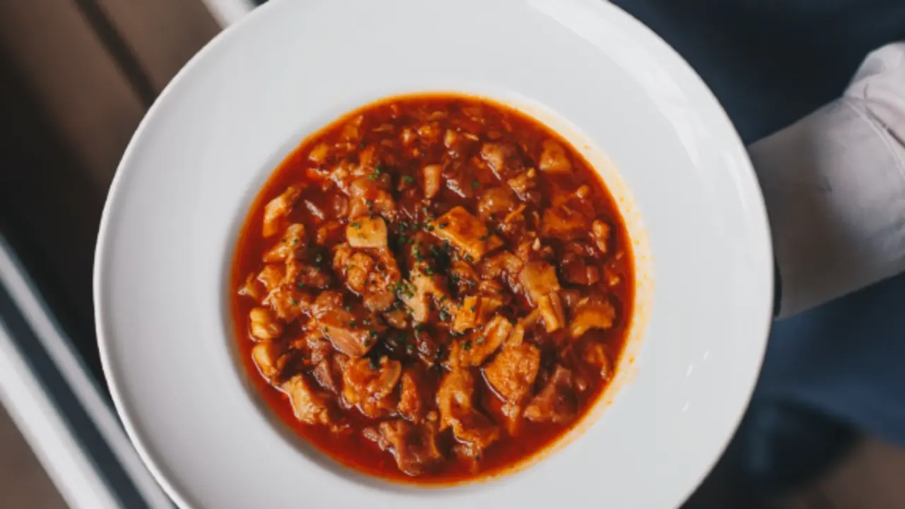 Callos a la monta&ntilde;esa del restaurante La Maruca en Madrid. / L.M.