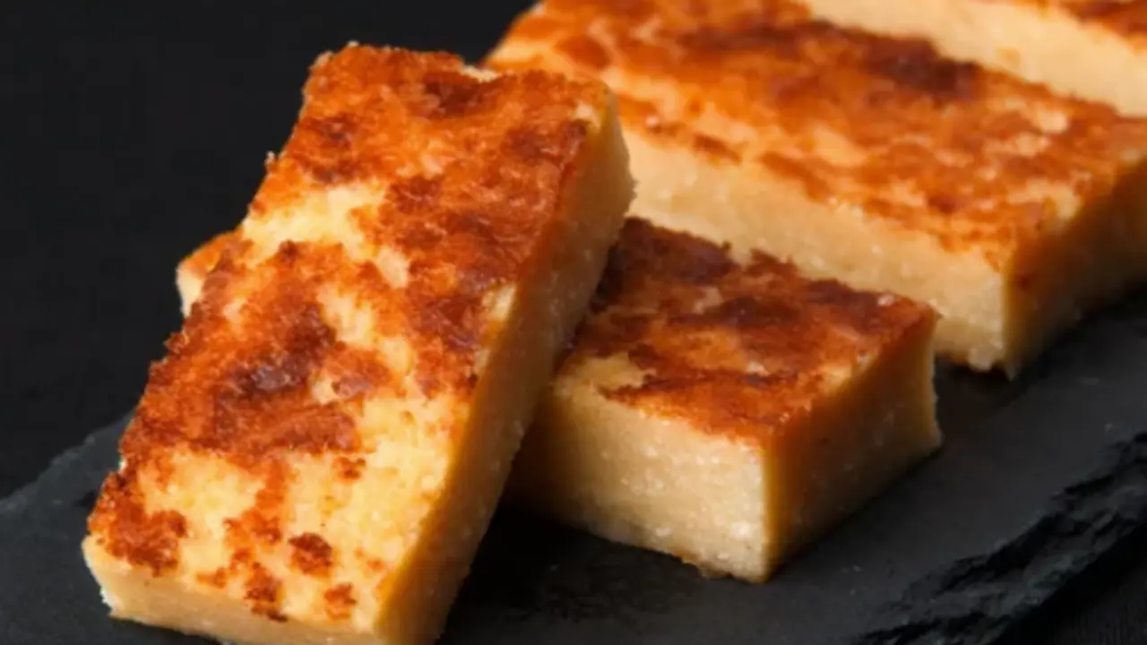 Varios trozos de uno de los dulces t&iacute;picos de Cantabria. /. A.S.