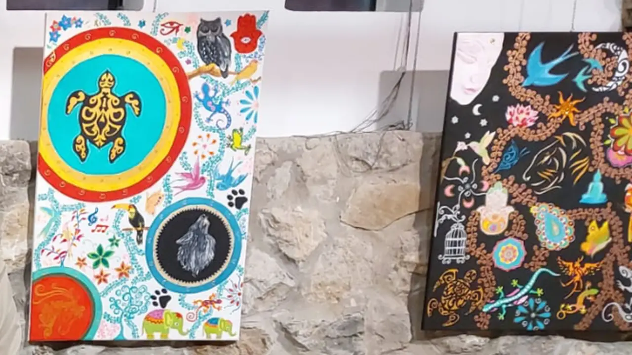 Parte de la exposici&oacute;n de Rachel Garc&iacute;a. / x