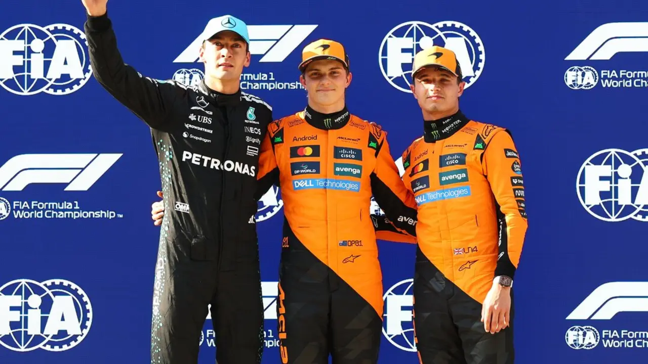 Piastri se lleva la pole en el GP de China. / F1
