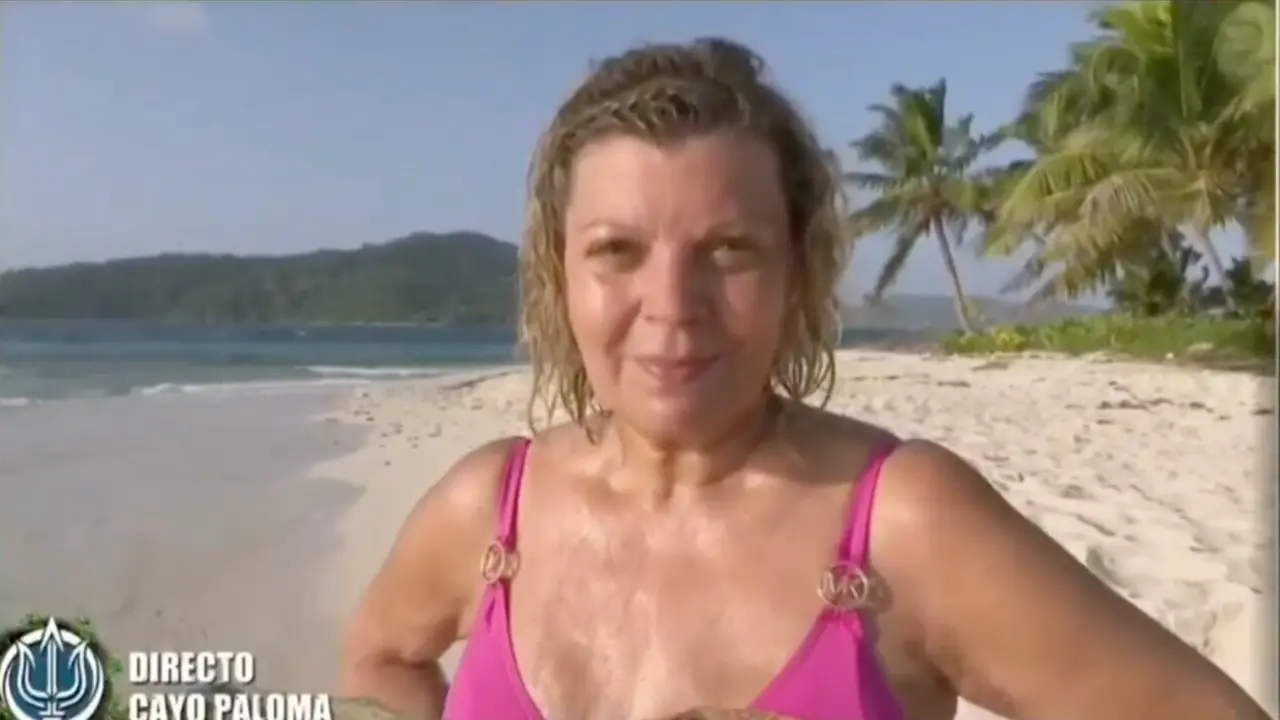 Terelu Campos en el &uacute;ltimo programa de Supervivientes. / Mediaset