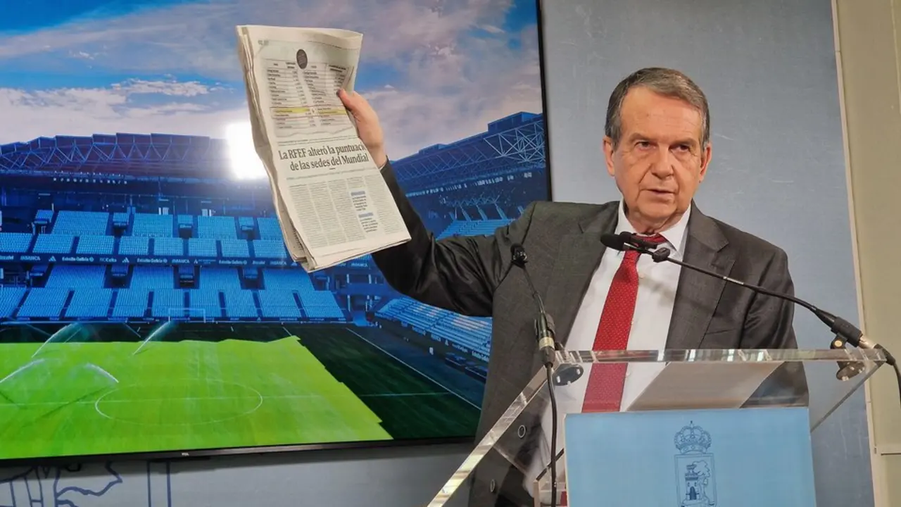 Abel Caballero acus&oacute; un cambio en los criterios de selecci&oacute;n de sedes para el Mundial de F&uacute;tbol 2030, que perjudic&oacute; a Vigo en favor de Anoeta. / EP