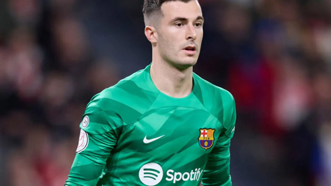 El portero canterano del Barcelona, I&ntilde;aki Pe&ntilde;a. / x