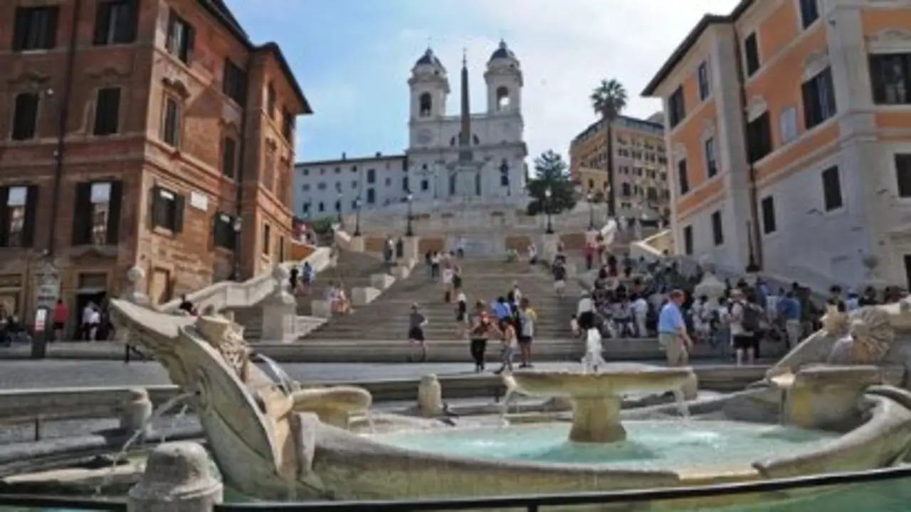 Imagen de la Plaza de Espa&ntilde;a, en Roma. / EP
