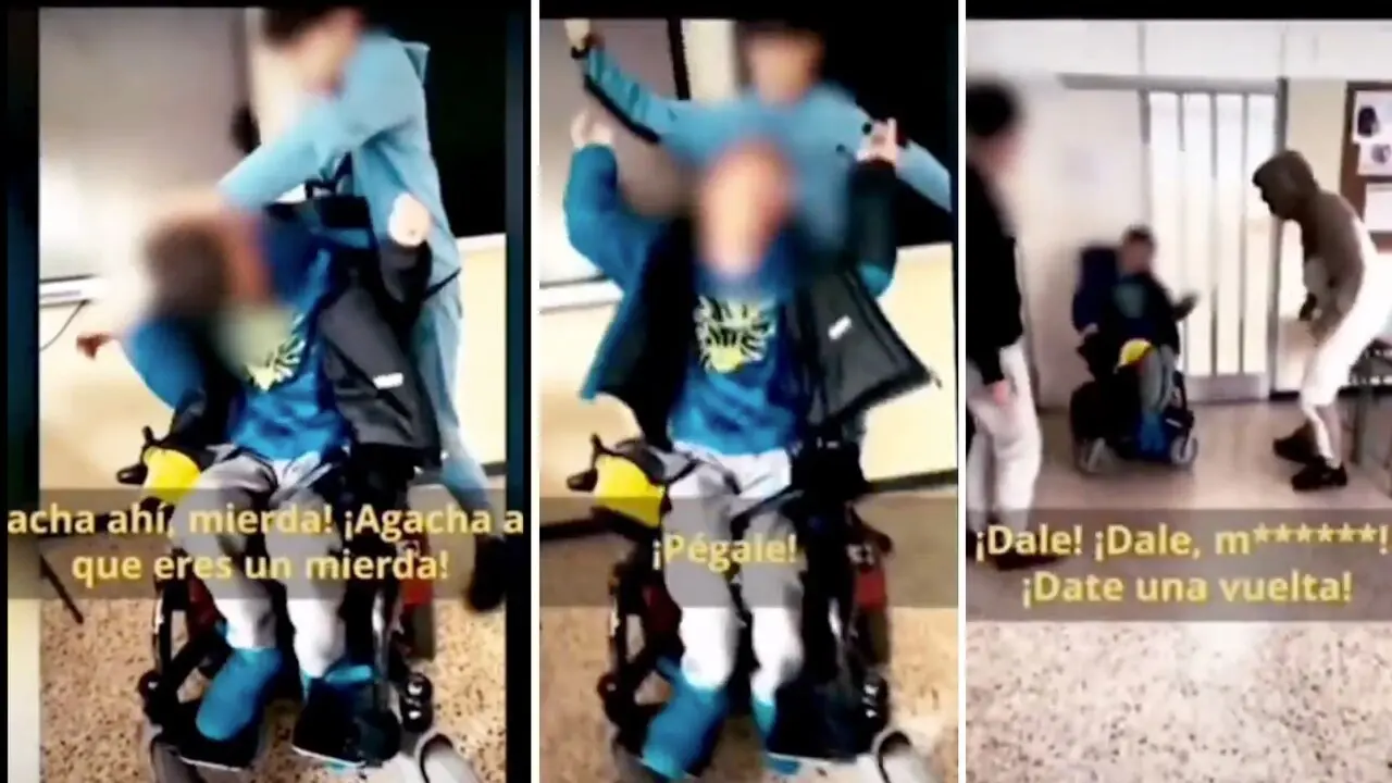 Im&aacute;genes del v&iacute;deo que ha conmocionado a toda Espa&ntilde;a. / RRSS