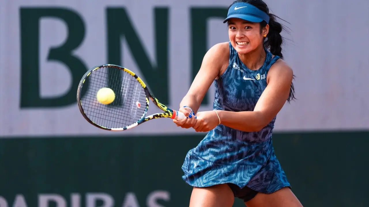 Alexandra Eala durante un torneo. / EP