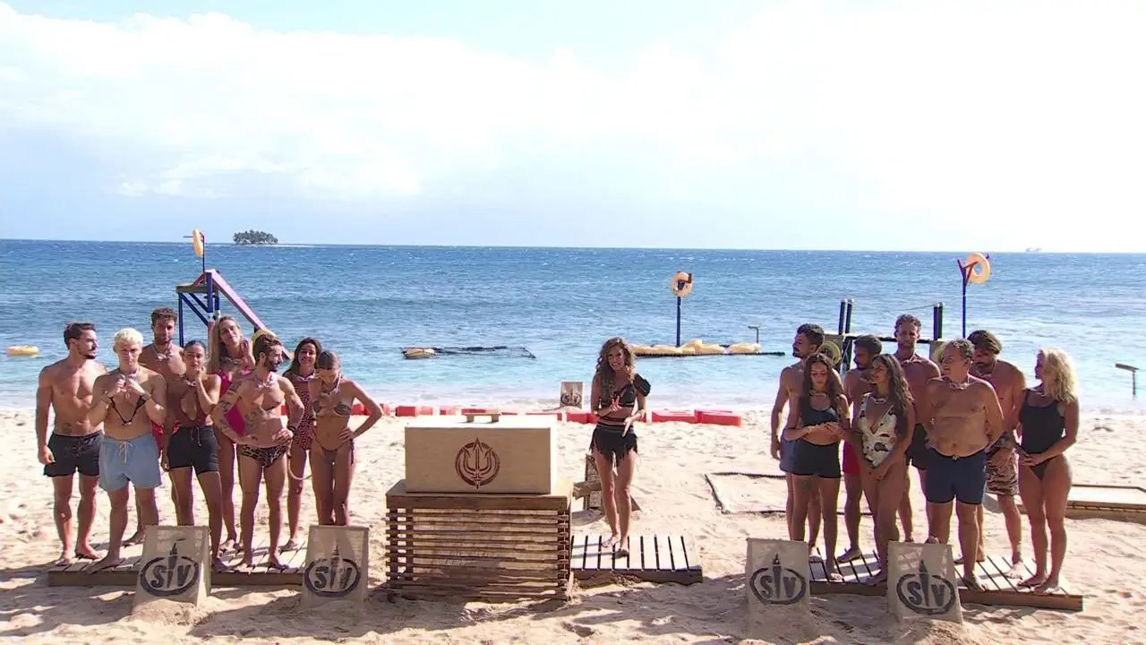 Una de las pruebas de Supervivientes de ayer. / Mediaset