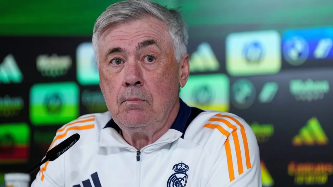 El entrenador del Real Madrid, Carlo Ancelotti. / EP