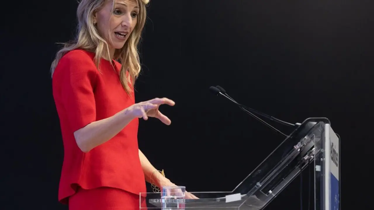 La vicepresidenta segunda y ministra de Trabajo y Econom&iacute;a Social, Yolanda D&iacute;az. / Eduardo Parra