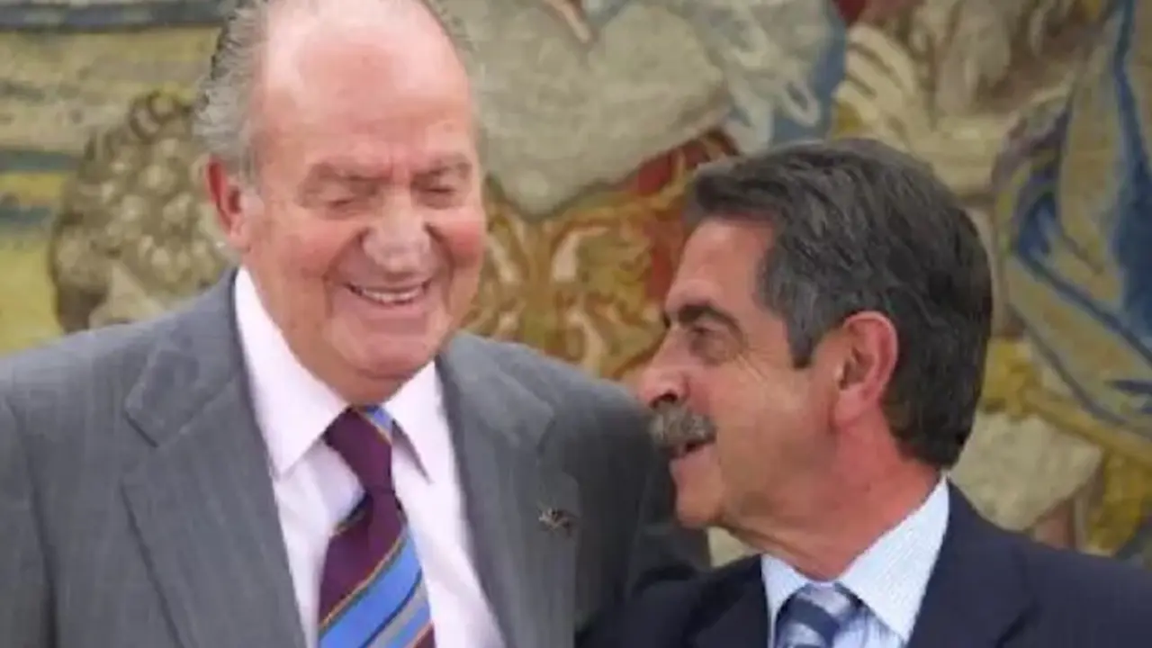 Juan Carlos I y Revilla