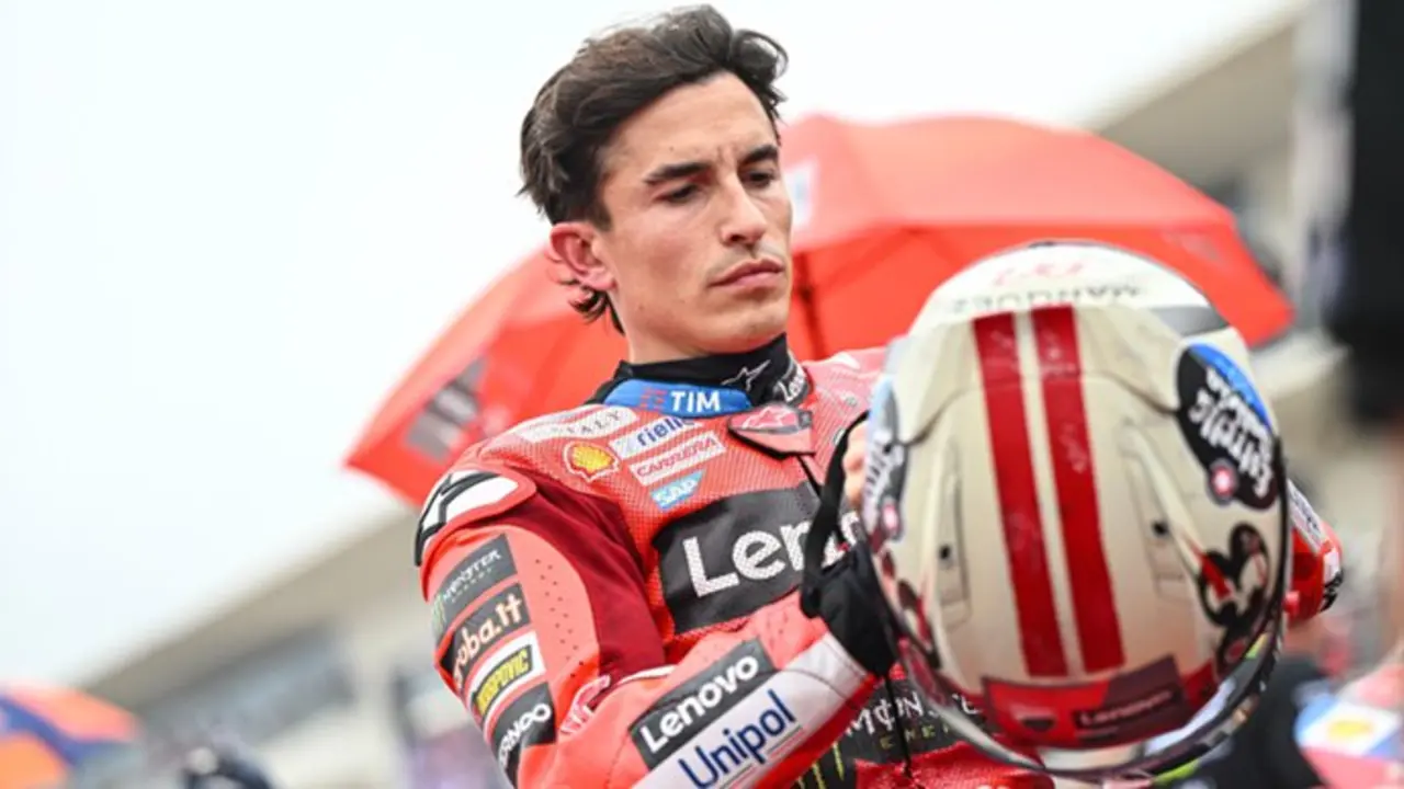 El piloto espa&ntilde;ol de moto GP, Marc M&aacute;rquez. / x