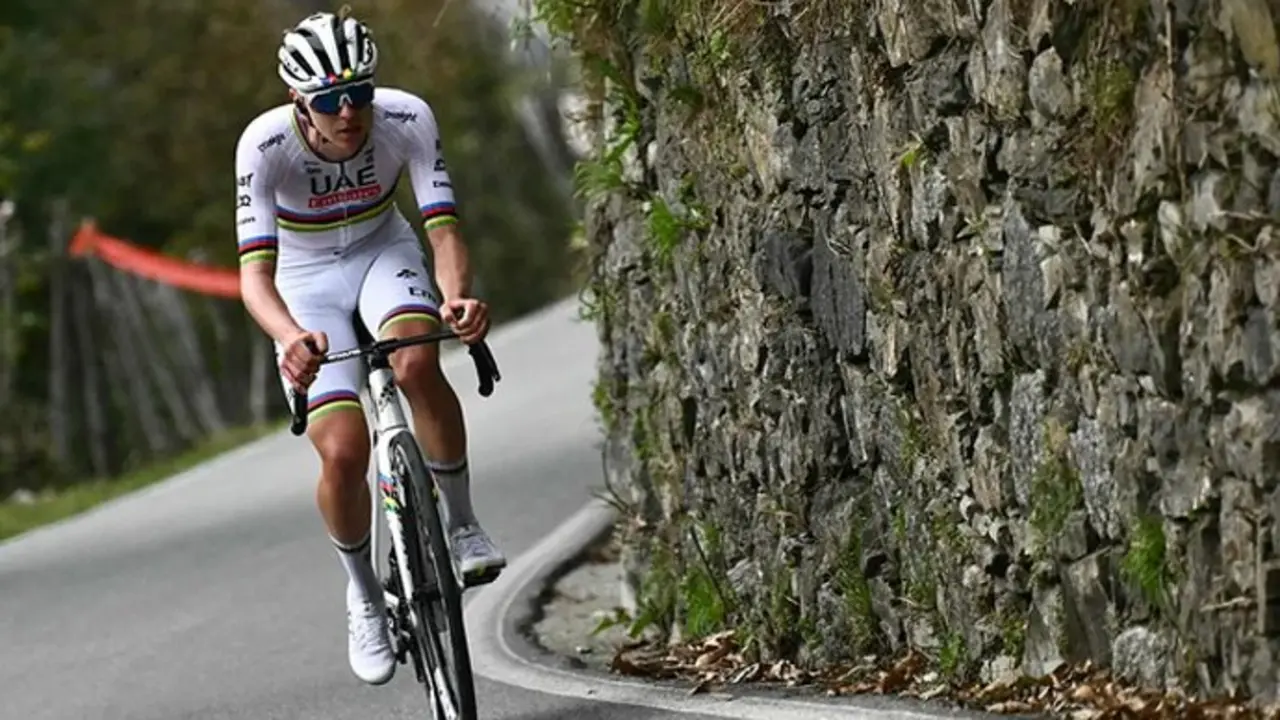 El ciclista esloveno, Tadej Pogacar. / x