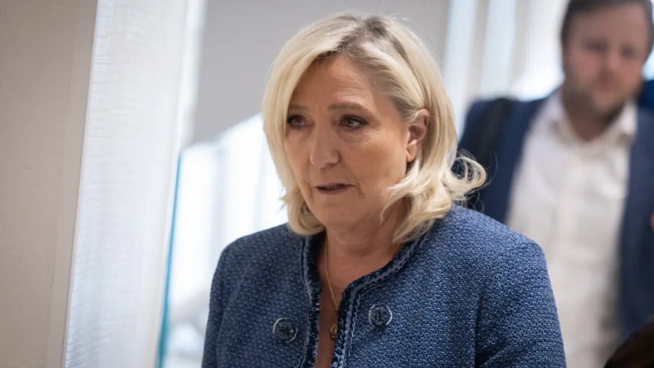 La l&iacute;der del partido, Agrupaci&oacute;n Nacional, Marine Le Pen. / EP