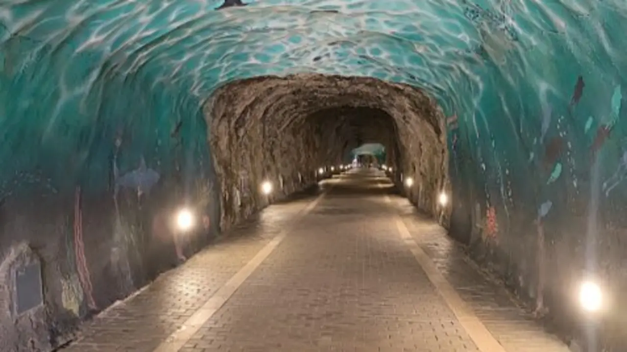 El t&uacute;nel de La Atalaya en Laredo. / A.E