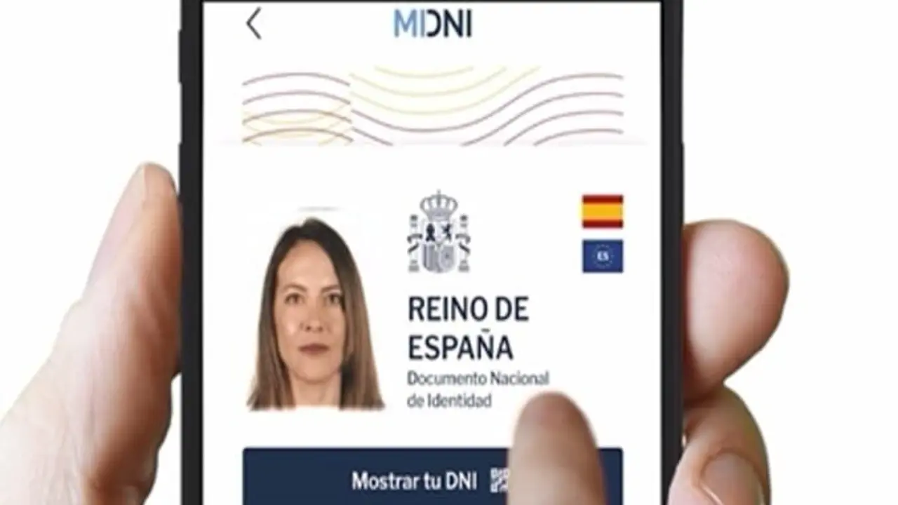 Ejemplo de un DNI digital. / EP