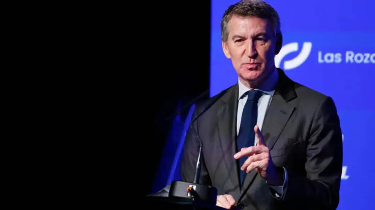 El presidente del PP, Alberto N&uacute;&ntilde;ez Feij&oacute;o. / x