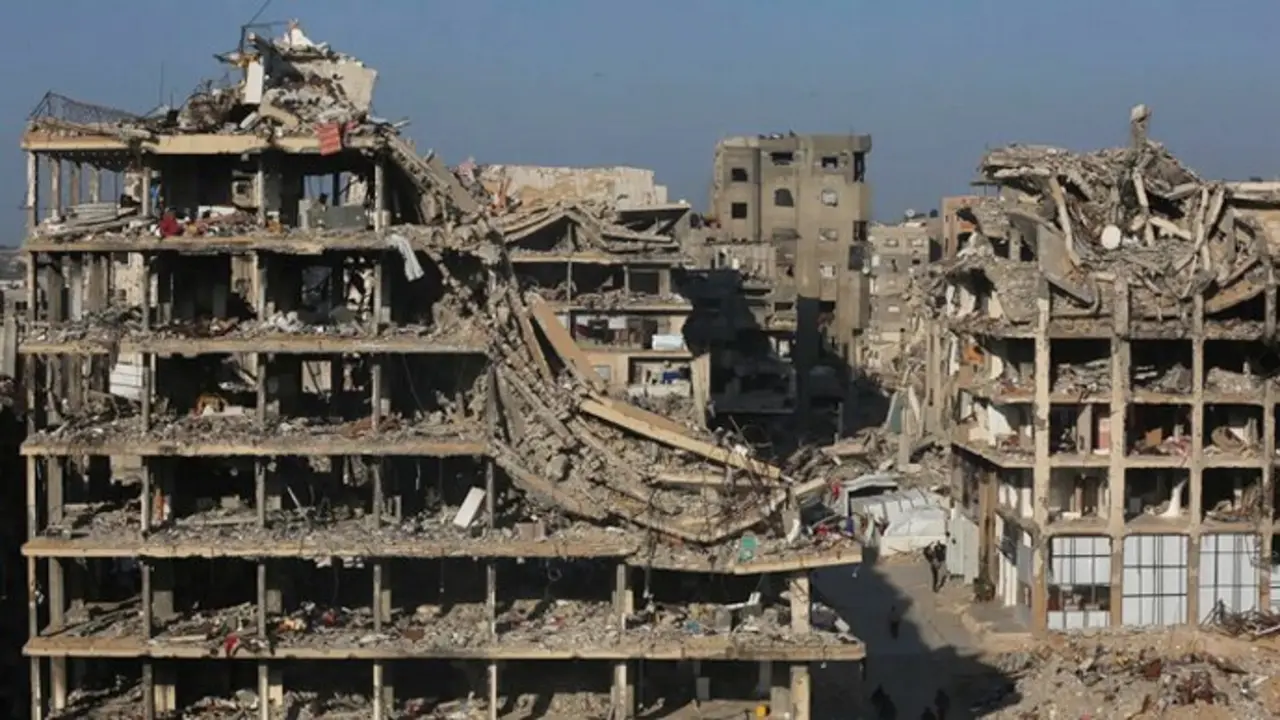 Ataques de Israel en la franja de Gaza. /x