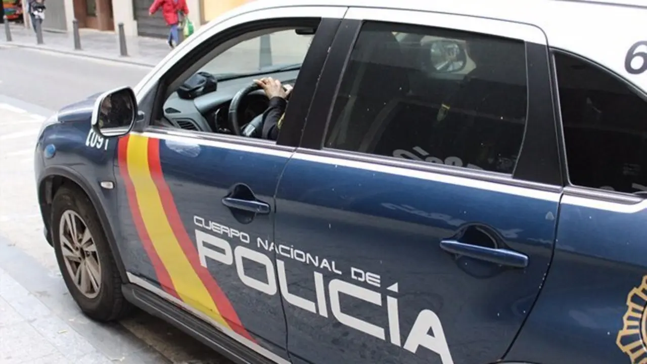 Coche de Polic&iacute;a Nacional. / P.N.