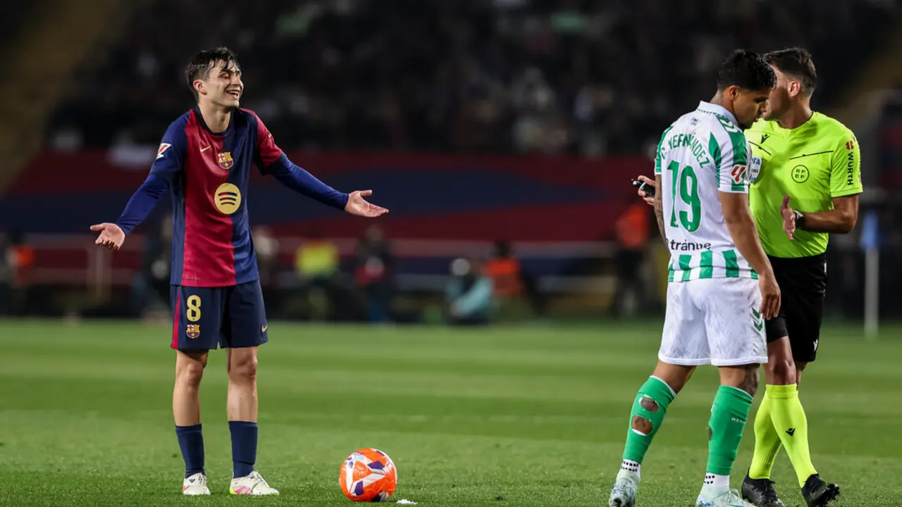 El partido Barcelona-B&eacute;tis. / EP