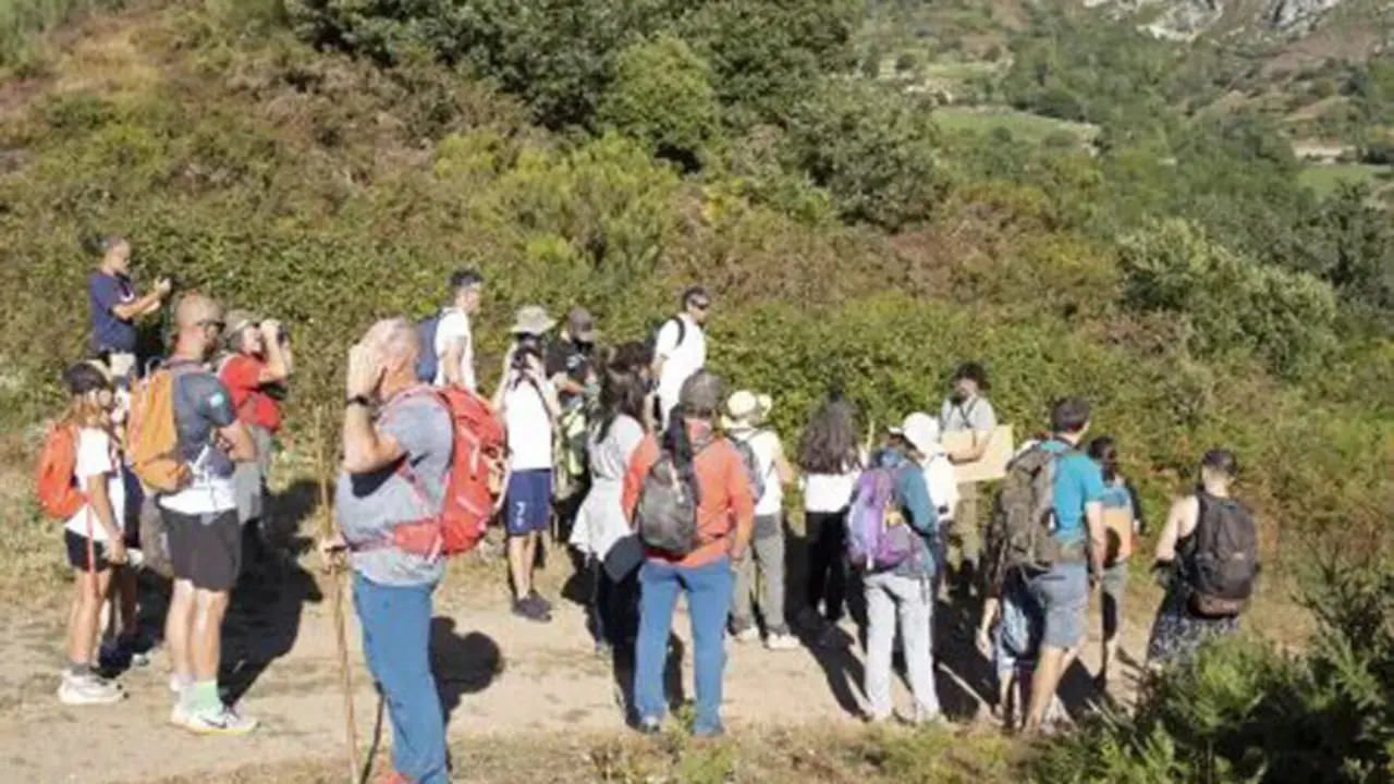 Una actividad organizada por Camino Lebaniego. / x