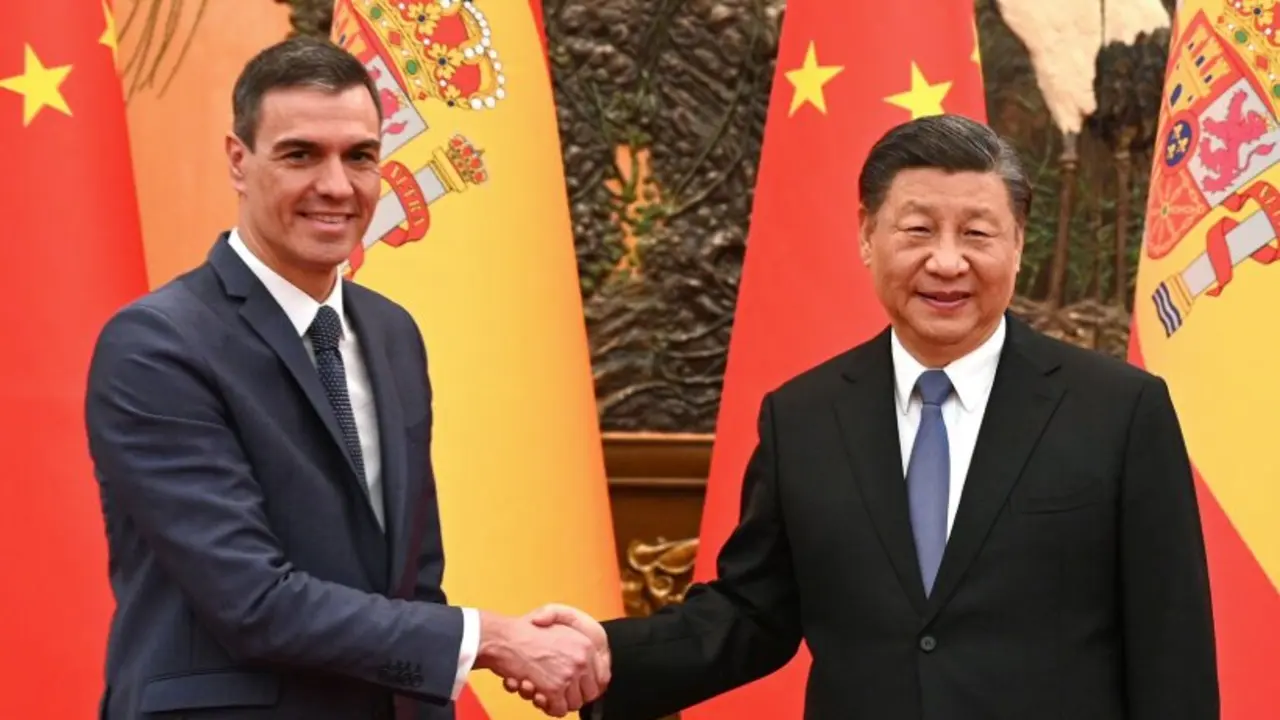 S&aacute;nchez y Xi Jinping.