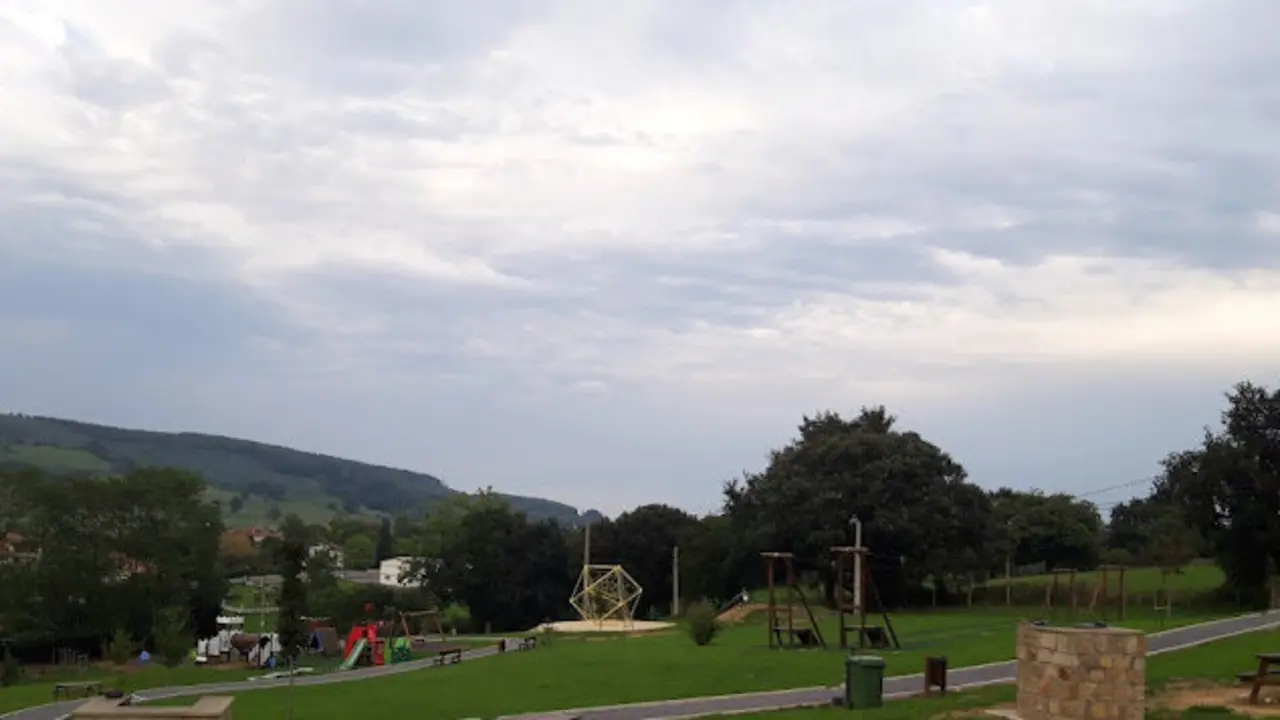 El parque en Meruelo. / A.E