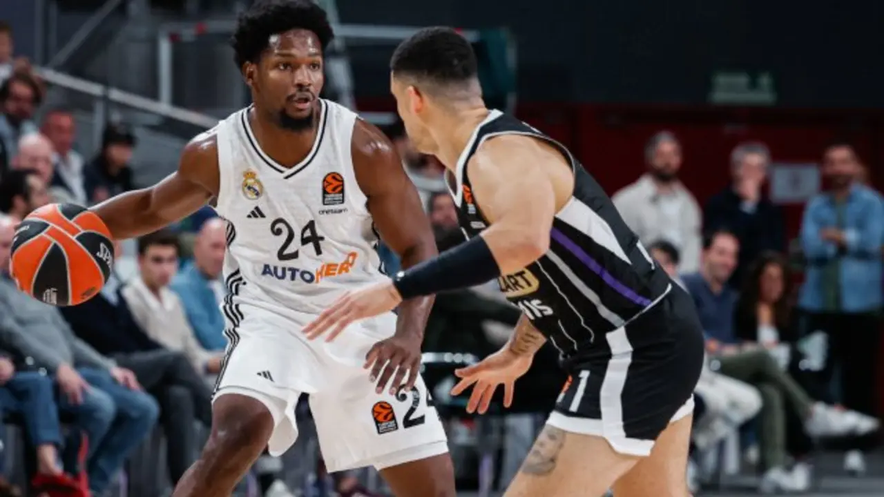 Partido disputado entre Real Madrid y Partizan. / RMB