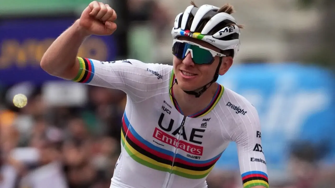 El ciclista esloveno, Tadej Pogacar. / Gian Mattia D'alberto
