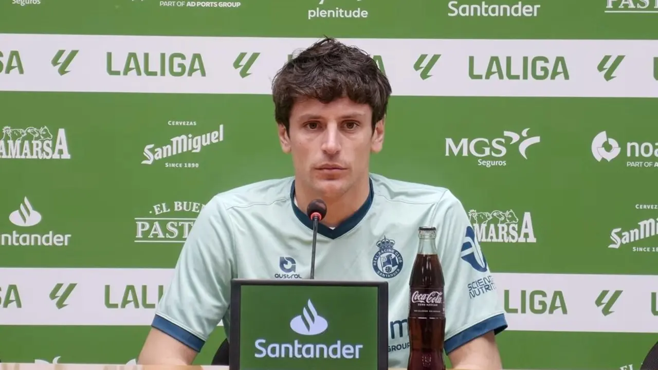 Marco Sangalli durante la rueda de prensa. / RRC