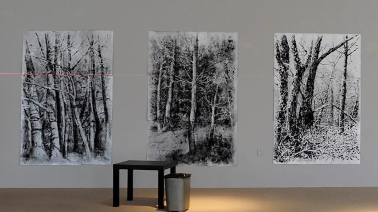 Espacio taller de Luis Alberto Salcines. / x