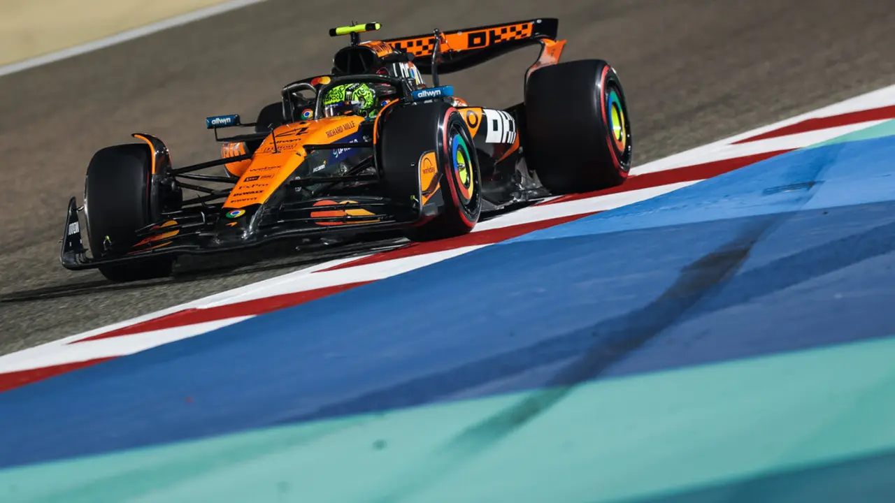 Lando Norris de Mclaren. / EP