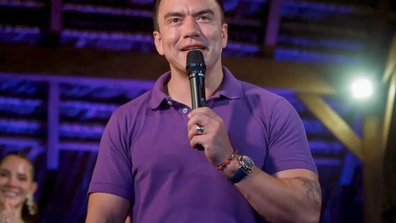 El presidente electo de Ecuador, Daniel Noboa. / X