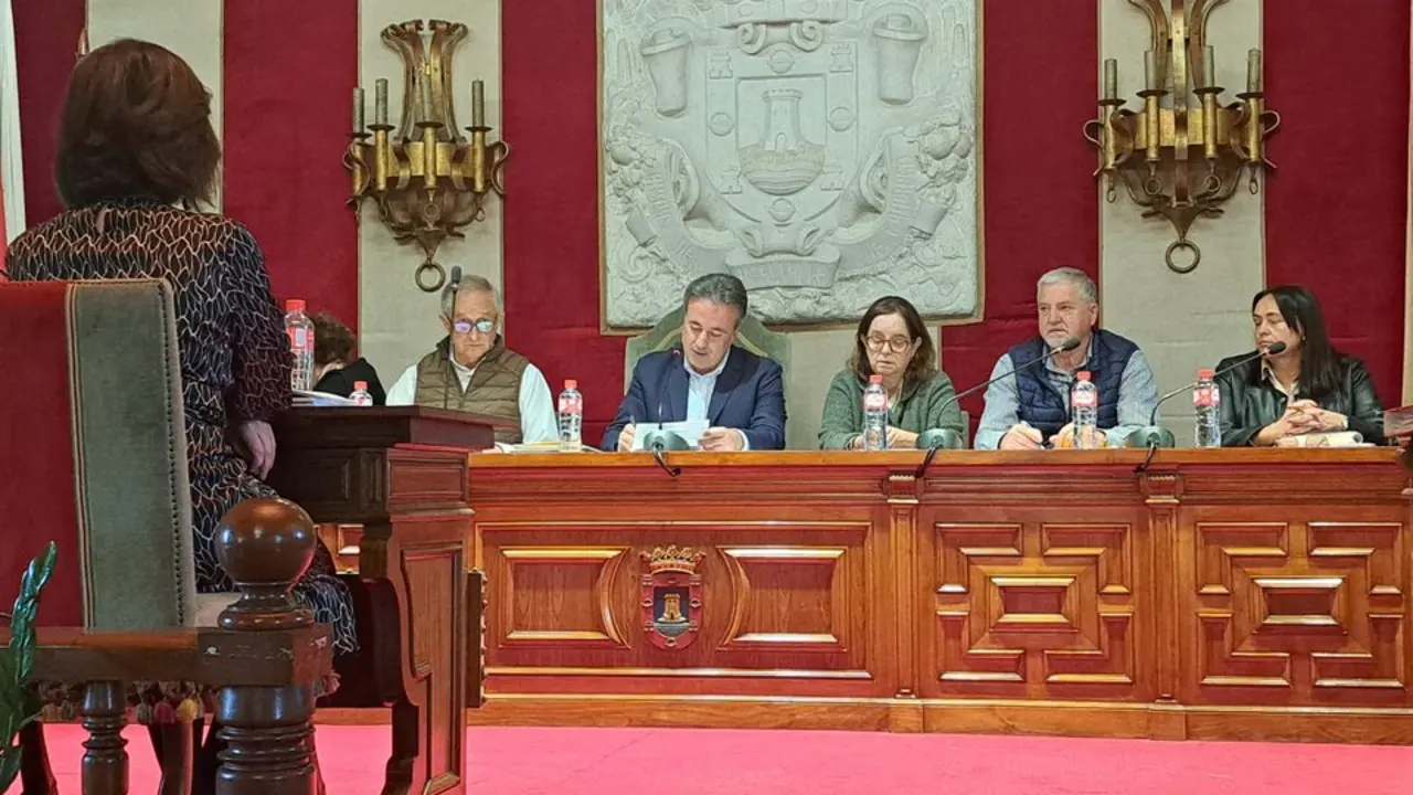 Pleno celebrado en Camargo. / A.E.