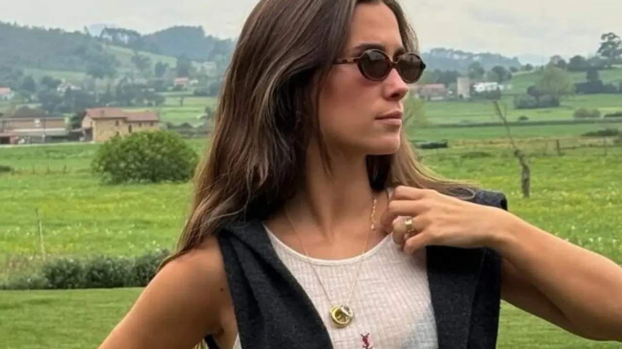 Mar&iacute;a Pombo durante sus vacaciones en 'Casa Vaca'. / IG