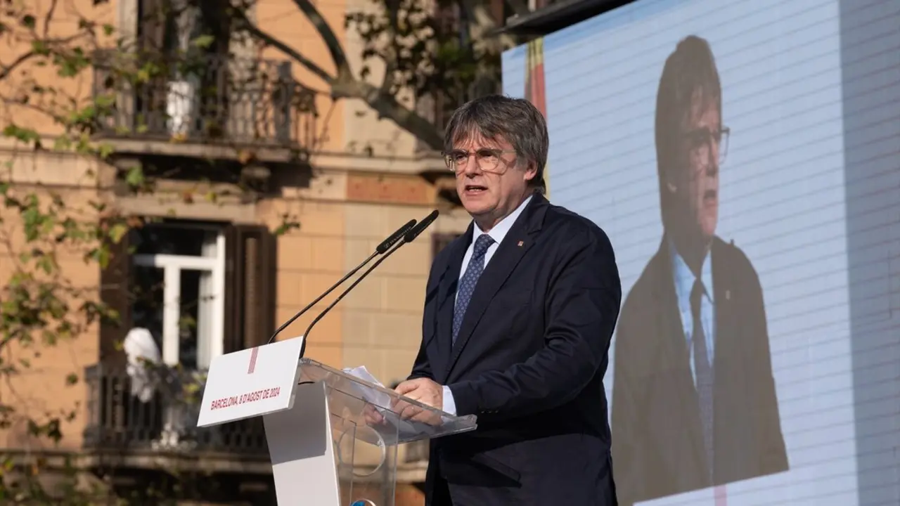 El expresidente de la Generalitat de Catalunya Carles Puigdemont. / David Zorrakino