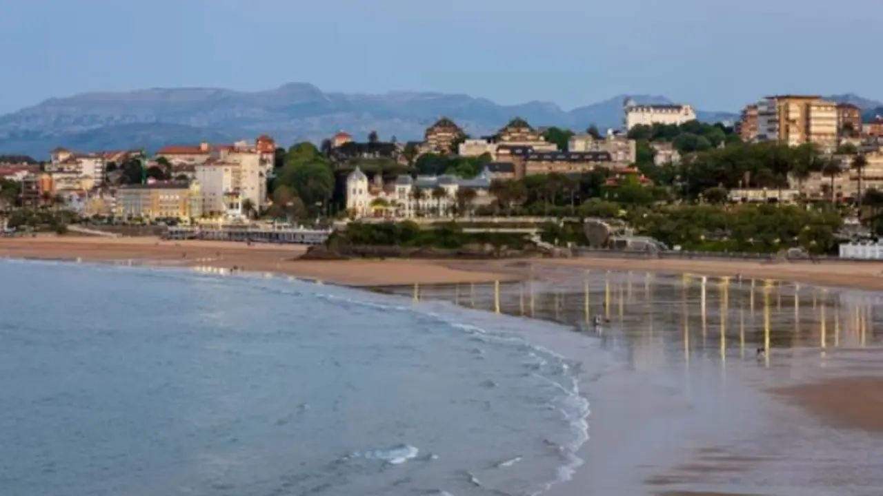 Playa de El Sardinero. / A.S.
