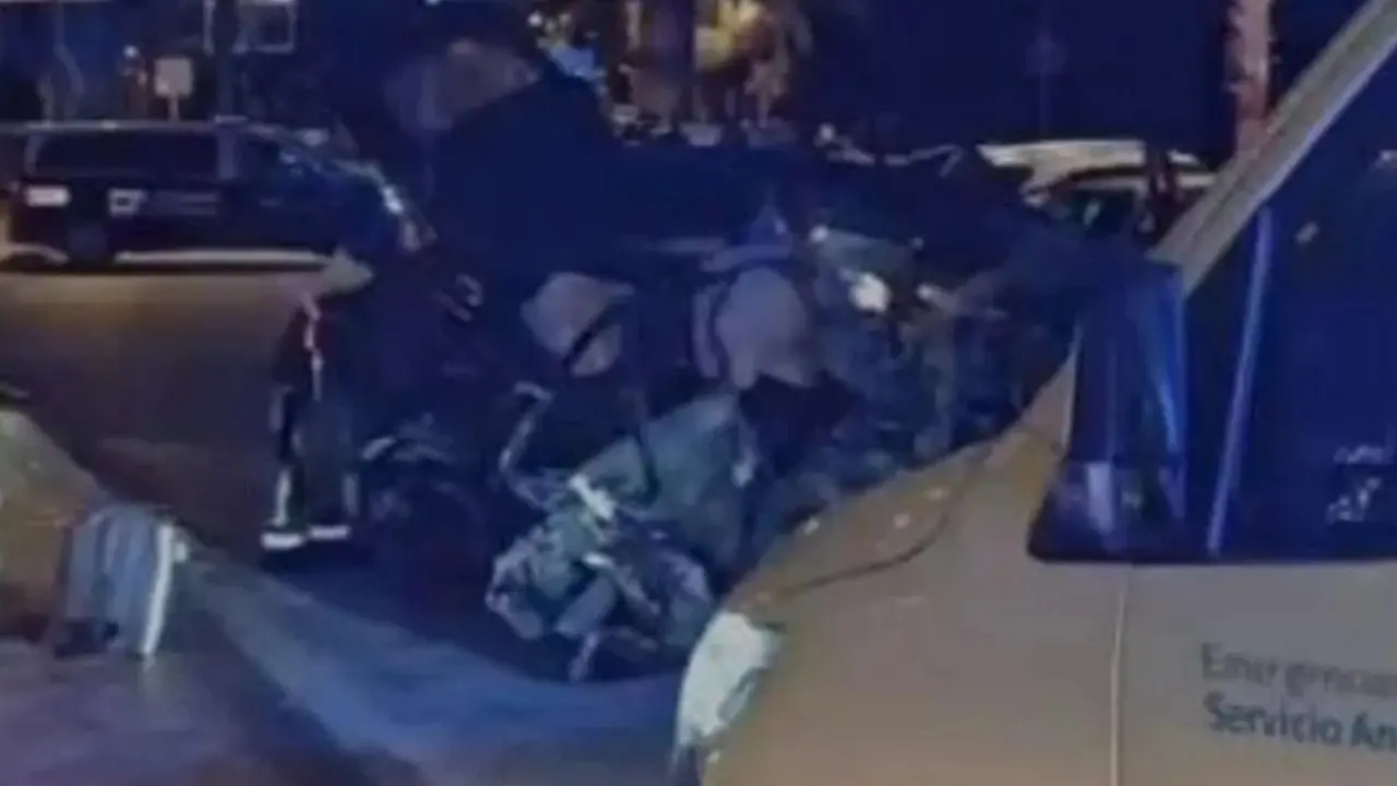 Imagen del accidente registrado en Fuengirola. Fuengirola se queja
