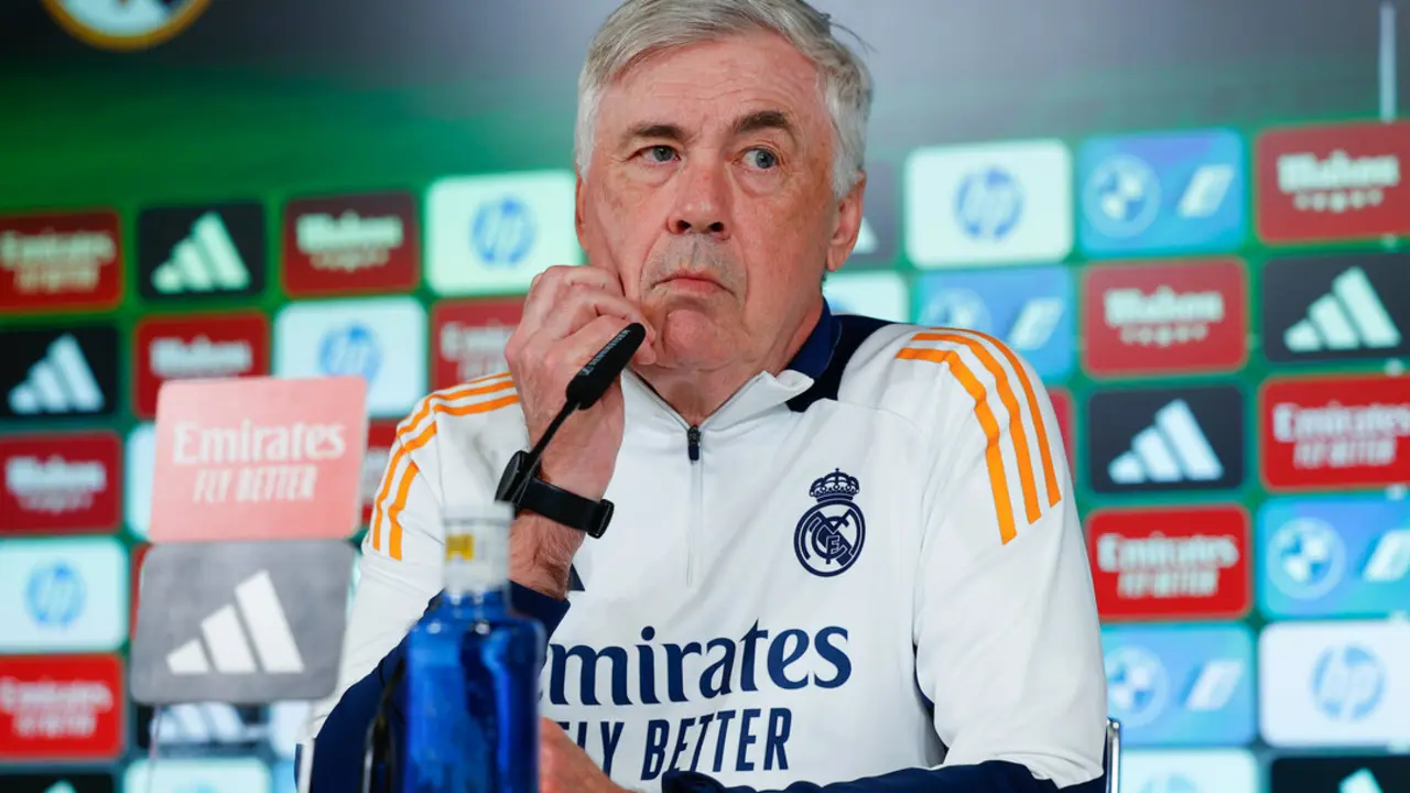 El entrenador del Real Madrid, Carlo Ancelotti. / EP