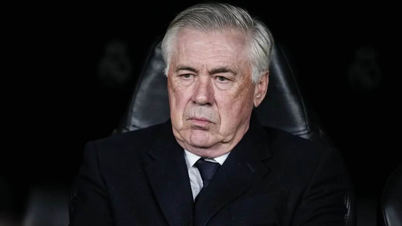 Ancelotti durante el partido ante el Arsenal. / EP