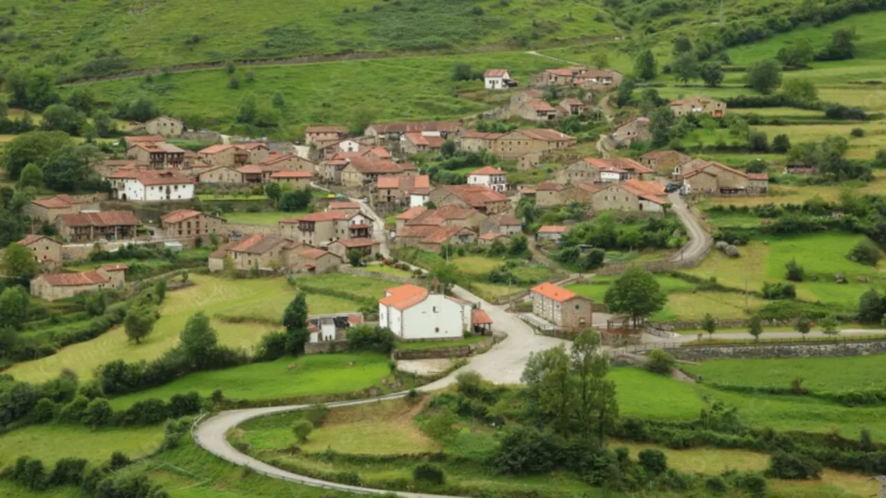 Vista del pueblo de Tudanca. / A.S.