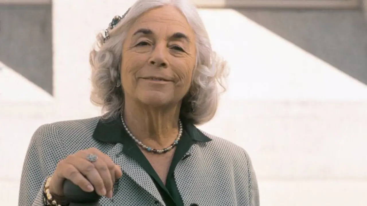 La escritora salmantina Carmen Mart&iacute;n Gaite. / x