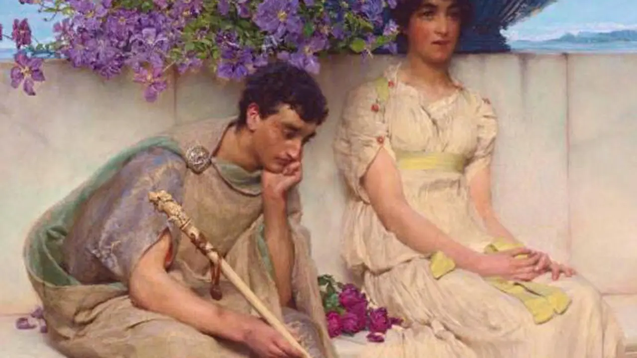 Obra del artista Sir Lawrence Alma-Tadema. / x