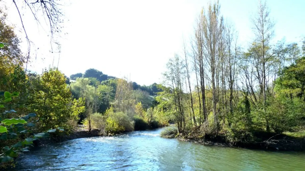 Vista del r&iacute;o As&oacute;n en Rasines. / A.R.