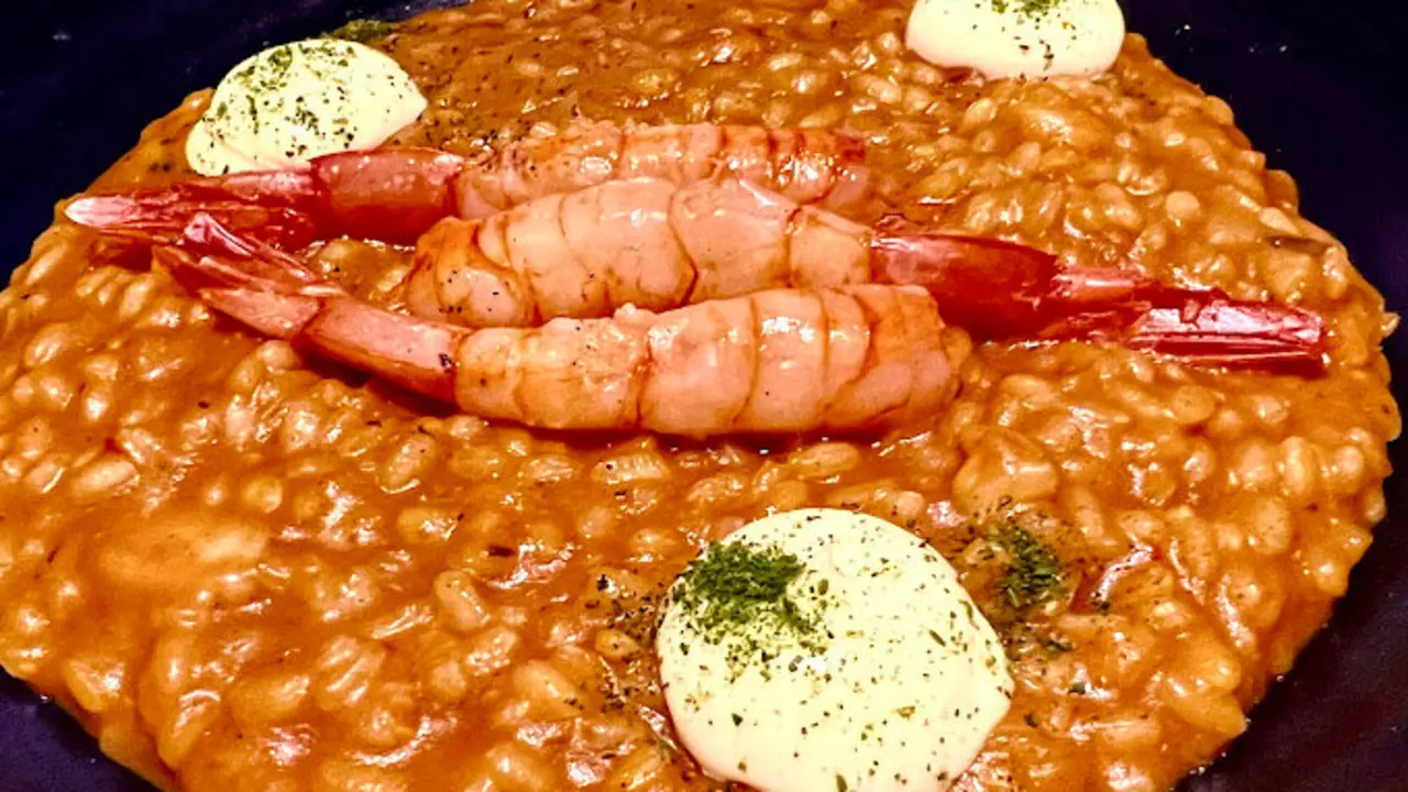 Un plato de arroz con bogavante. / A.E