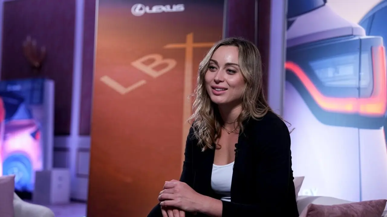 La tenista espa&ntilde;ola, Paula Badosa, durante un evento. / EP