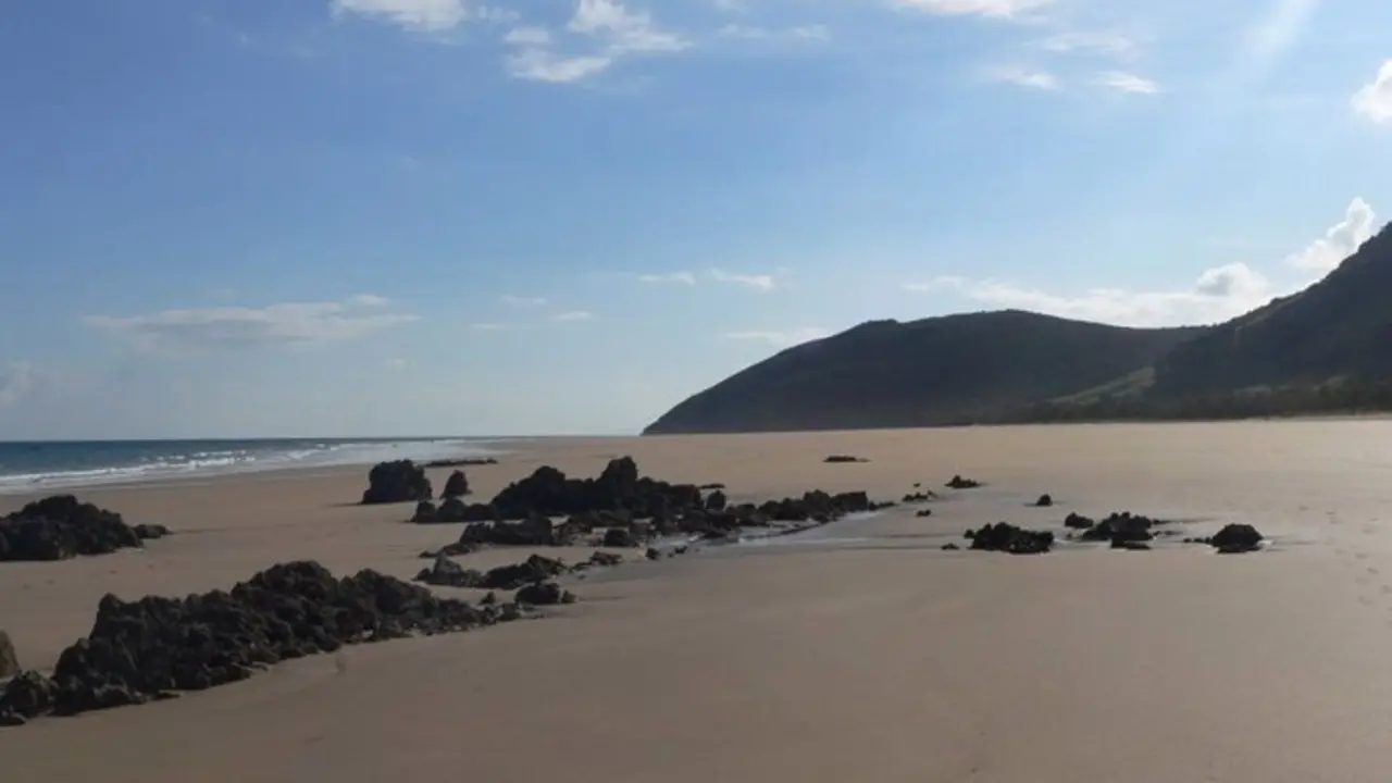 Playa de Helgueras, en Noja. / A.E.