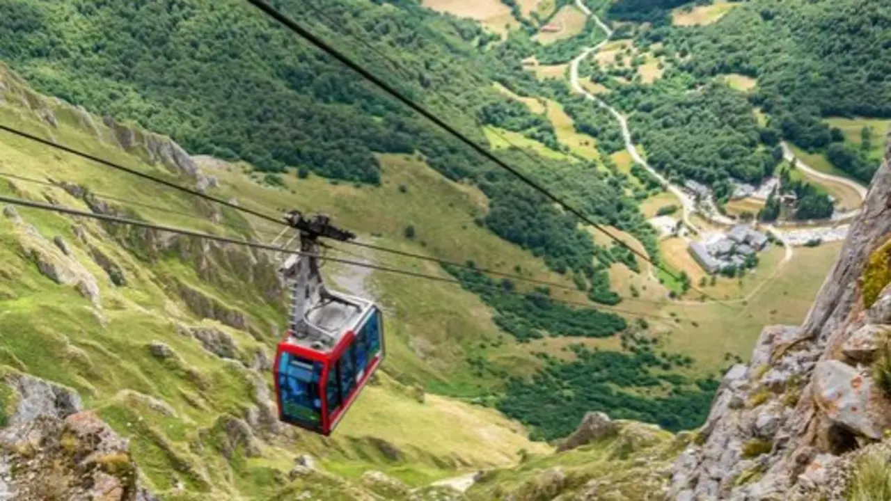 El telef&eacute;rico de Fuente D&eacute;. / A.S.P
