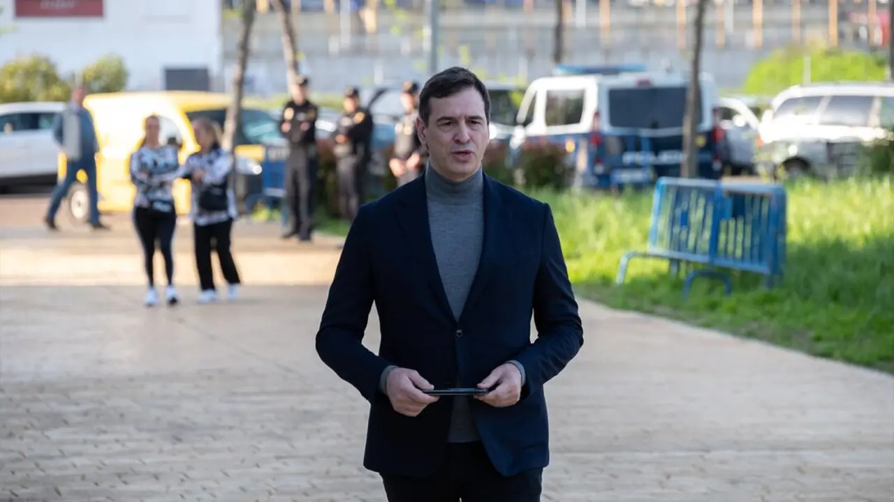 El hermano de Pedro S&aacute;nchez, David S&aacute;nchez, a su llegada a declarar en calidad de investigado. / Andr&eacute;s Rodr&iacute;guez