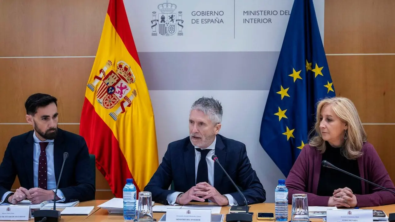 El ministro del Interior, Fernando Grande-Marlaska. / A.E